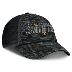 New Orleans Saints Fanatics Challenge Trucker Adjustable Hat