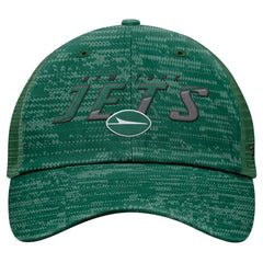 New York Jets Fanatics Challenge Trucker Adjustable Hat