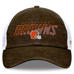 Cleveland Browns Fanatics Challenge Trucker Adjustable Hat