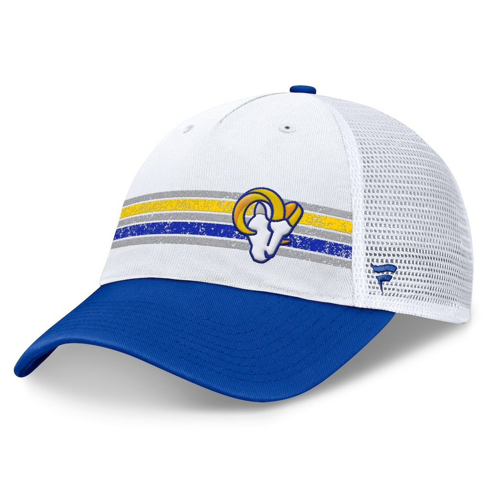 Los Angeles Rams Fanatics Flawless Stripe Adjustable Hat