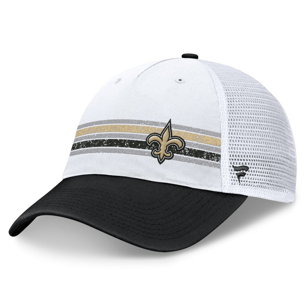 New Orleans Saints Fanatics Flawless Stripe Adjustable Hat