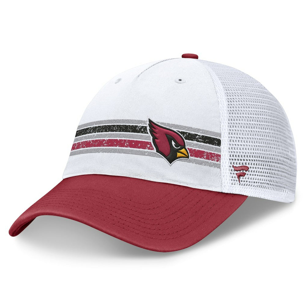 Arizona Cardinals Fanatics Flawless Stripe Adjustable Hat