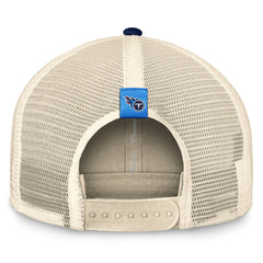 Tennessee Titans Fanatics Diamond Stripe Trucker Adjustable Hat