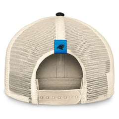 Carolina Panthers Fanatics Diamond Stripe Trucker Adjustable Hat