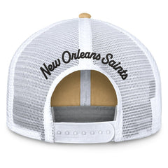 New Orleans Saints Fanatics Women's Slogan Trucker Adjustable Hat