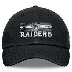 Las Vegas Raiders Fanatics Vintage Delay Adjustable Hat