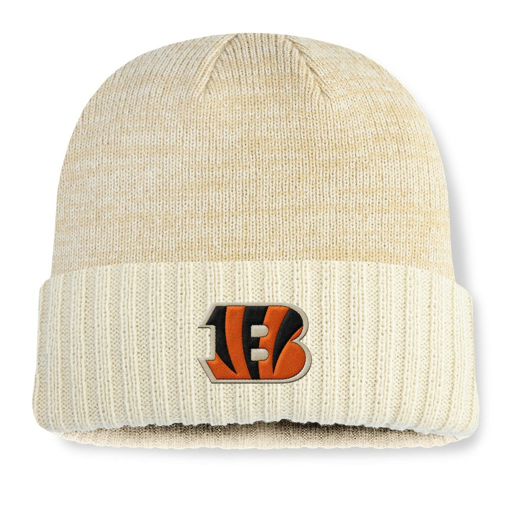Cincinnati Bengals Fanatics Block Cuffed Knit Hat