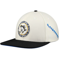 Pittsburgh Penguins Pro Standard Retro Classic Logo Snapback Hat Discount