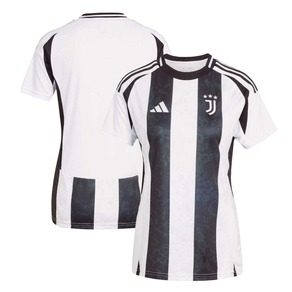 Juventus Women's 2024/25 Home Replica Jersey White/Black - Adidas