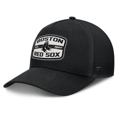 Boston Red Sox Fanatics Team Patch A-Frame Trucker Snapback Hat | MLB Shop