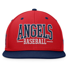 Los Angeles Angels Fanatics Fundamental Bold Snapback Hat | MLB Discount