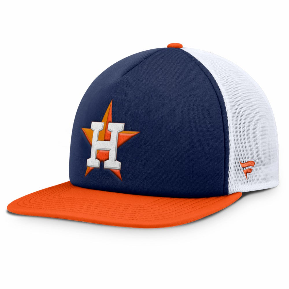 Houston Astros Fanatics Fundamental Foam Front Snapback Hat | MLB Outlet