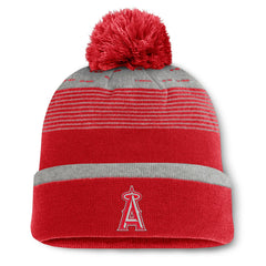 Los Angeles Angels Fanatics Fundamental Gradient Cuffed Knit Hat with Pom | MLB For sale