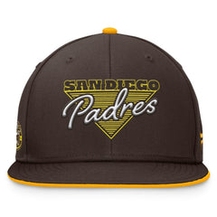 San Diego Padres Fanatics Fundamental Tri-Script Fitted Hat | MLB New