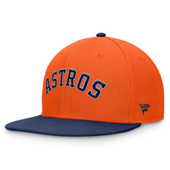 Houston Astros Fanatics Fundamental Two-Tone Fitted Hat | MLB Outlet