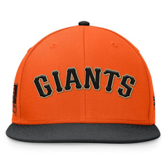 San Francisco Giants Fanatics Fundamental Two-Tone Fitted Hat | MLB New
