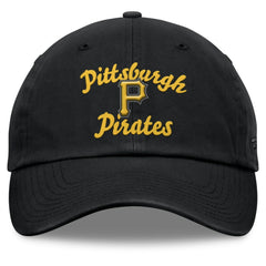 Pittsburgh Pirates Fanatics Women's Fundamental Script Logo Adjustable Hat | MLB Outlet