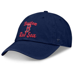 Boston Red Sox Fanatics Women's Fundamental Script Logo Adjustable Hat | MLB Discount