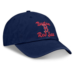 Boston Red Sox Fanatics Women's Fundamental Script Logo Adjustable Hat | MLB Discount