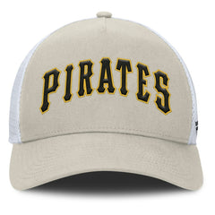 Pittsburgh Pirates Fanatics Heritage Light Khaki A-Frame Adjustable Hat | MLB New
