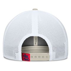 St. Louis Cardinals Fanatics Heritage Light Khaki A-Frame Adjustable Hat | MLB Near me