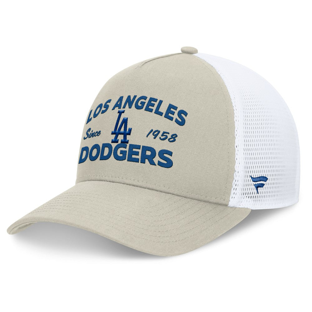Los Angeles Dodgers Fanatics A-Frame Trucker Adjustable Hat | MLB New