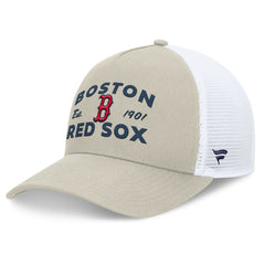 Boston Red Sox Fanatics A-Frame Trucker Adjustable Hat | MLB Outlet