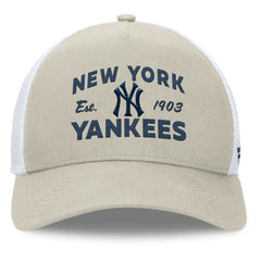 New York Yankees Fanatics A-Frame Trucker Adjustable Hat | MLB Near me