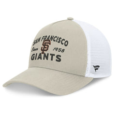 San Francisco Giants Fanatics A-Frame Trucker Adjustable Hat | MLB Sale
