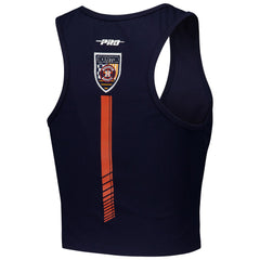 Houston Astros Pro Standard Women's Fast Lane Fitted Tri-Blend Cropped Tank Top | MLB Near me