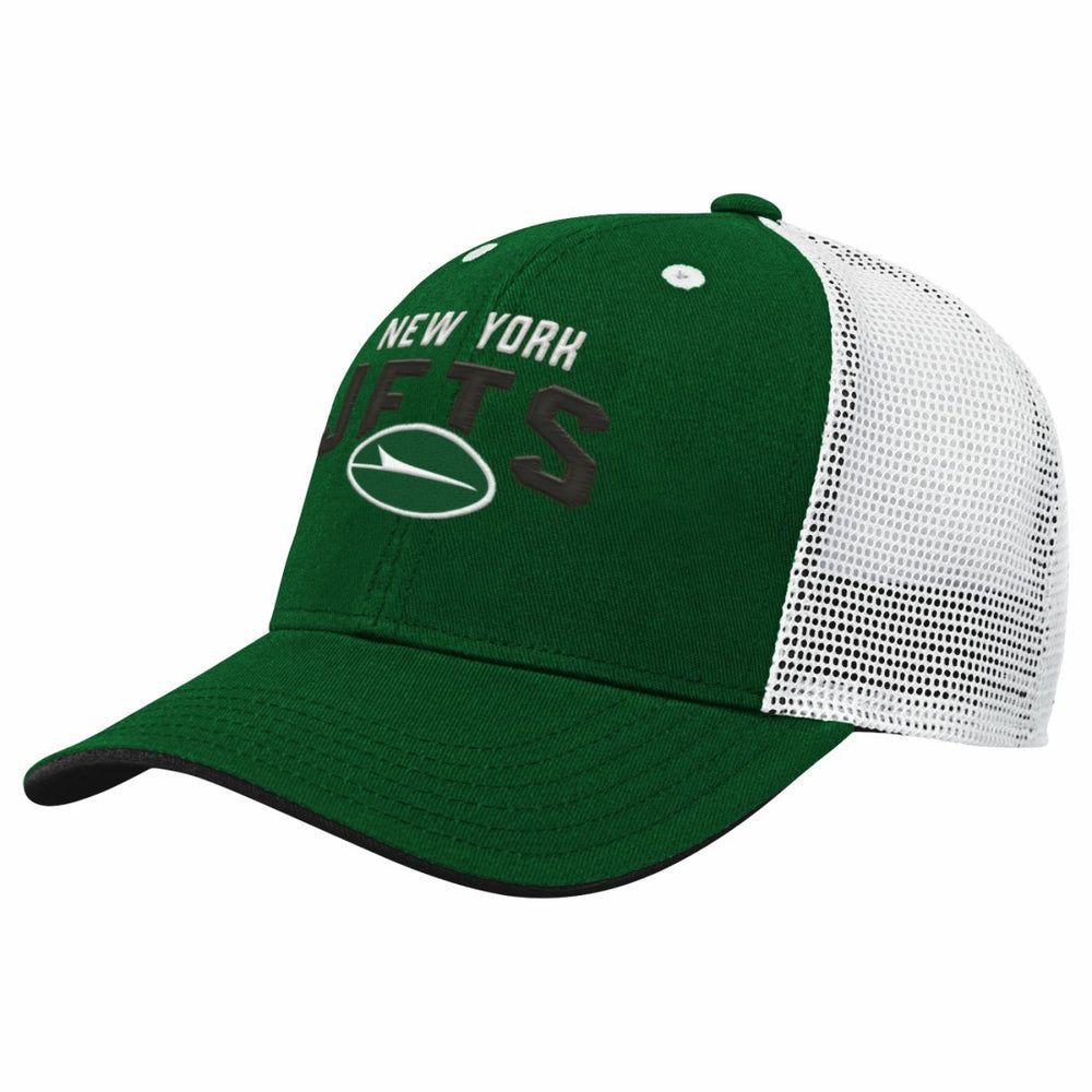 New York Jets Youth Core Lockup Trucker Adjustable Hat
