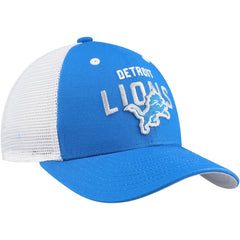 Detroit Lions Youth Core Lockup Trucker Adjustable Hat