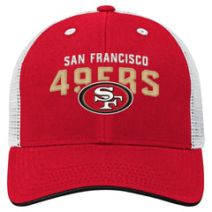 San Francisco 49ers Preschool Core Lockup Trucker Adjustable hat