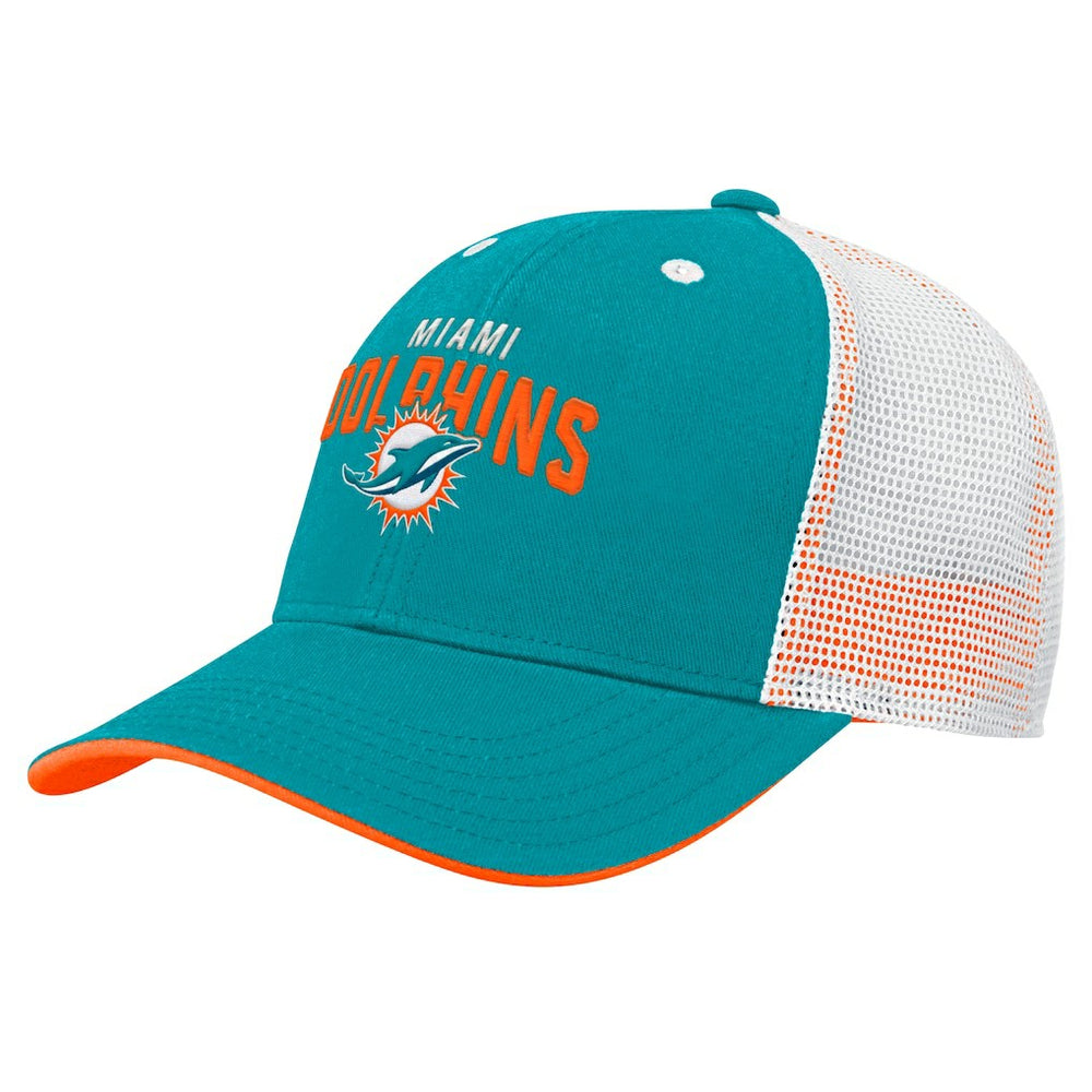 Miami Dolphins Preschool Core Lockup Trucker Adjustable hat