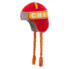 Kansas City Chiefs Youth Wordmark Ears Trooper Knit Hat