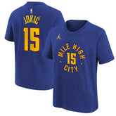 Nikola Jokic Denver Nuggets Jordan Brand Youth Statement Edition Name & Number T-Shirt sale Discount