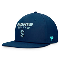 Seattle Kraken Fanatics Authentic Pro Prime Snapback Hat Discount