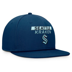 Seattle Kraken Fanatics Authentic Pro Prime Snapback Hat Discount