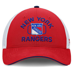 New York Rangers Fanatics Authentic Pro Rink Trucker Hat On Sale