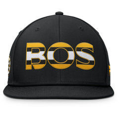Boston Bruins Fanatics Authentic Pro Rink Snapback Hat For Sale