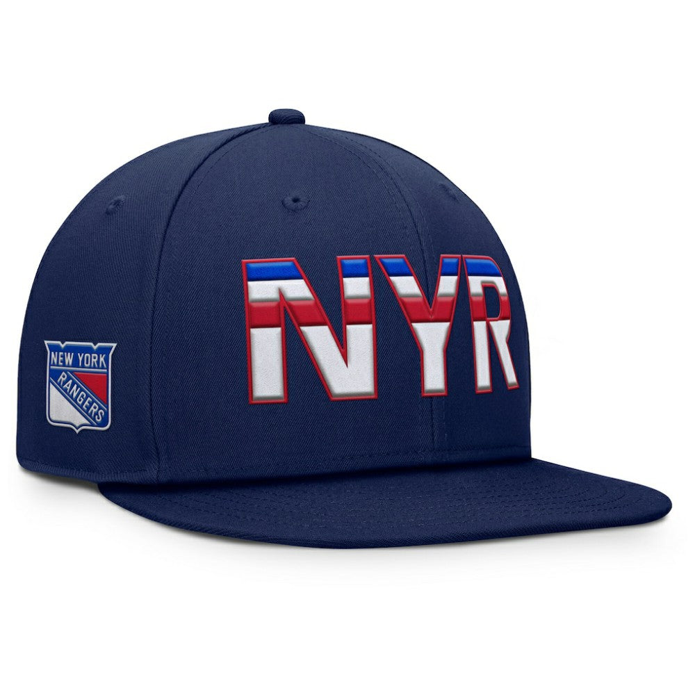 New York Rangers Fanatics Authentic Pro Rink Snapback Hat For Sale