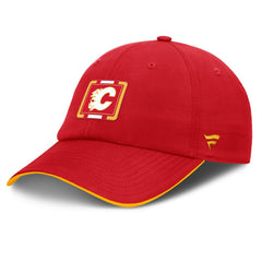 Calgary Flames Fanatics Authentic Pro Ripstop Adjustable Hat Outlet