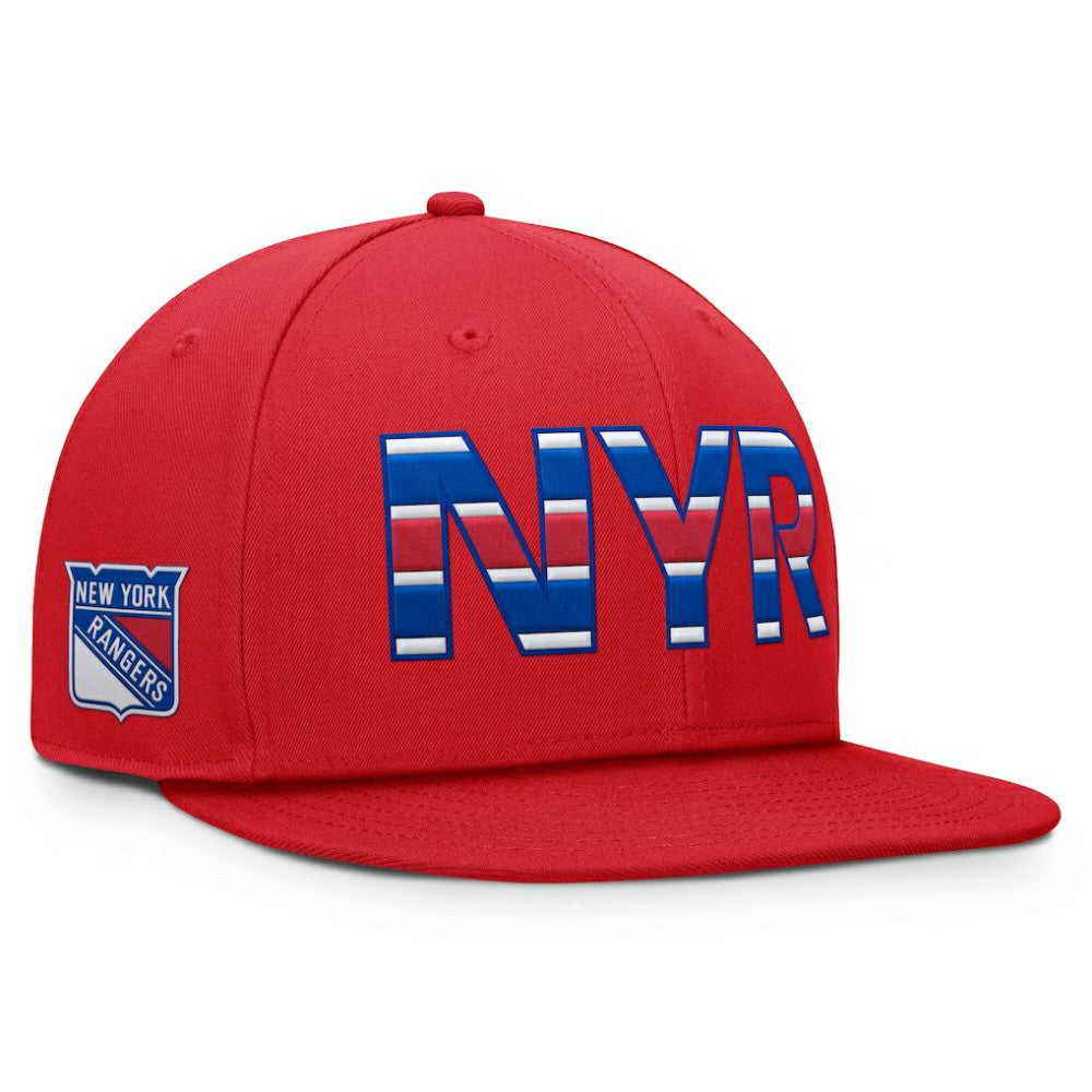 New York Rangers Fanatics Authentic Pro Team Rink Snapback Hat Online