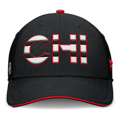 Chicago Blackhawks Fanatics Authentic Pro Rink Team Code Flex Hat Online