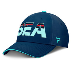 Seattle Kraken Fanatics Authentic Pro Rink Team Code Flex Hat Online