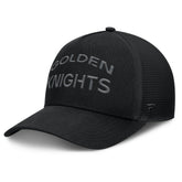 Vegas Golden Knights Fanatics Authentic Pro Road Stack Text A-Frame Adjustable Hat Discount