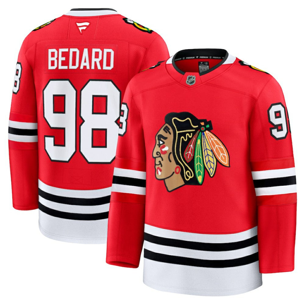 Connor Bedard Chicago Blackhawks Fanatics Home Premium Jersey On Sale