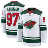 Kirill Kaprizov Minnesota Wild Fanatics Away Premium Jersey White
