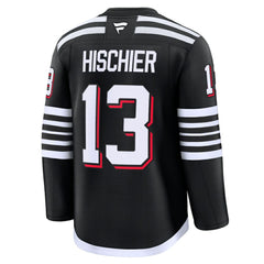 Nico Hischier New Jersey Devils Fanatics Alternate Premium Jersey On Sale