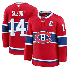 Nick Suzuki Montreal Canadiens Fanatics Home Premium Jersey On Sale